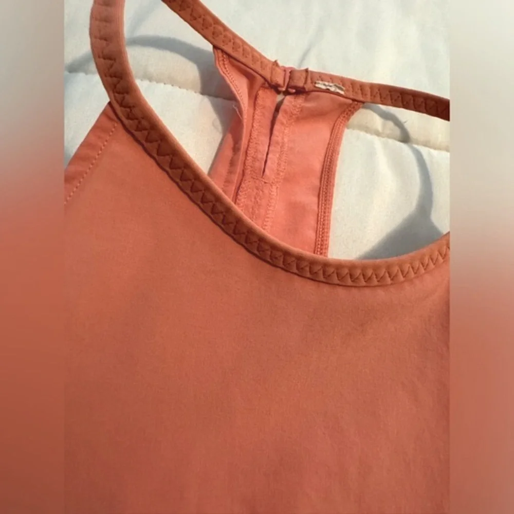 Rare Lululemon Free Spirit Tank Light Coral pink peach color